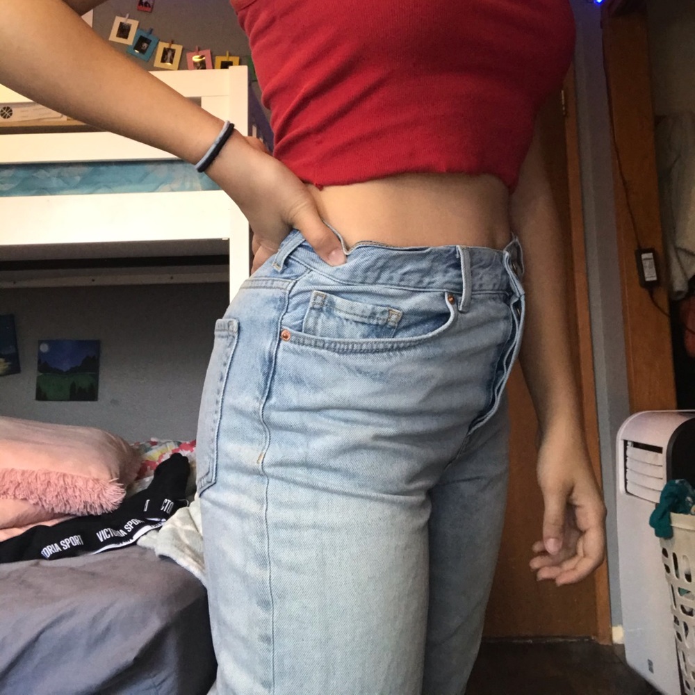 Light wash Boyfriend Jeans ✨